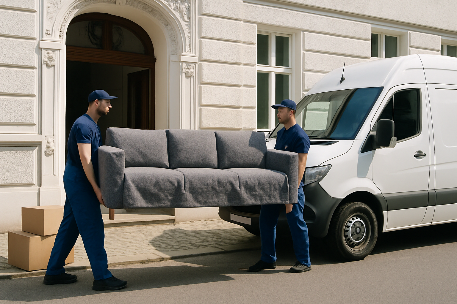 Beiladung Berlin – Sofa innerstädtisch von Prenzlauer Berg nach Spandau